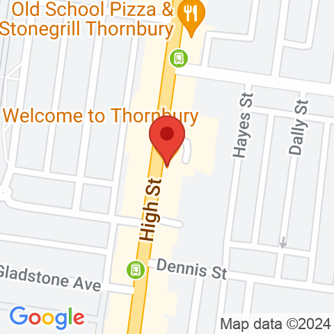 Map of Welcome to Thornbury