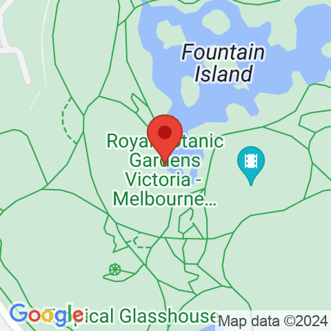 Map of Royal Botanic Gardens Victoria - Melbourne Gardens