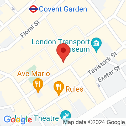 Map of VyTA Covent Garden