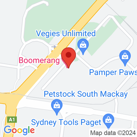 Map of Boomerang Hotel