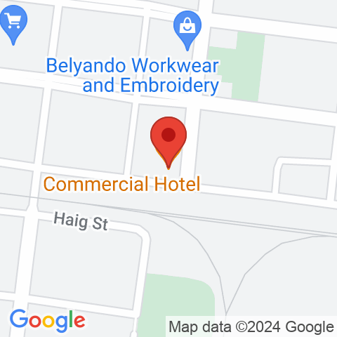 Map of Commercial Hotel