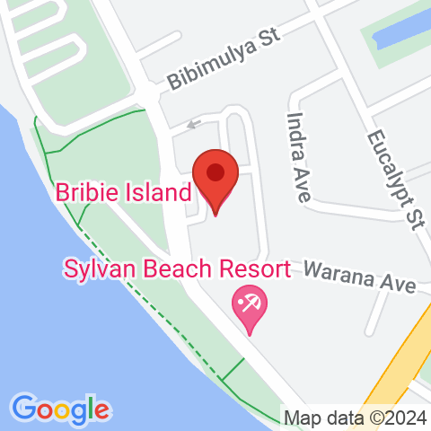 Map of Bribie Island Hotel