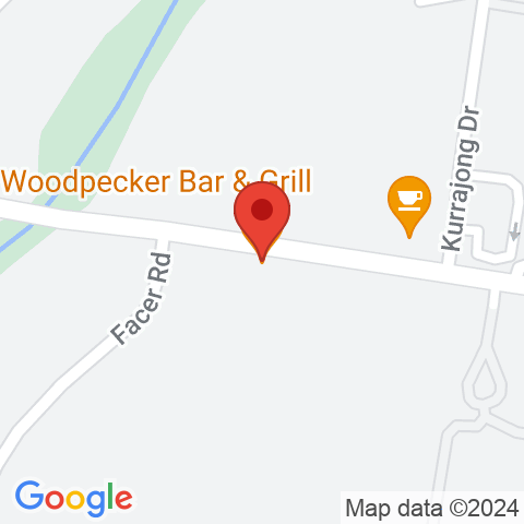 Map of Woodpecker Bar & Grill