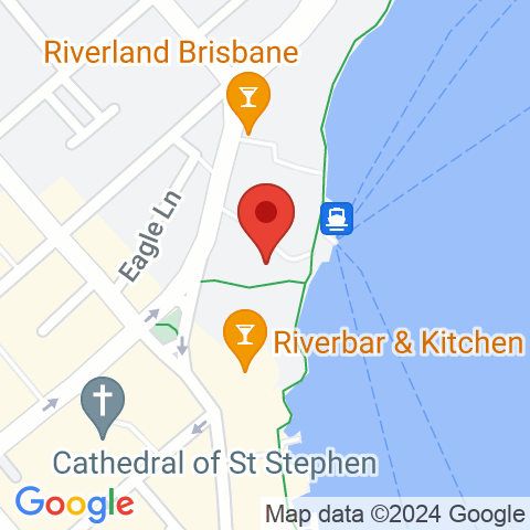 Map of Friday's Riverside