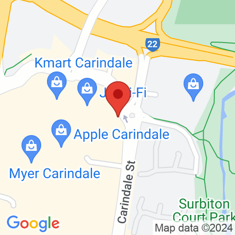 Map of Carindale Hotel