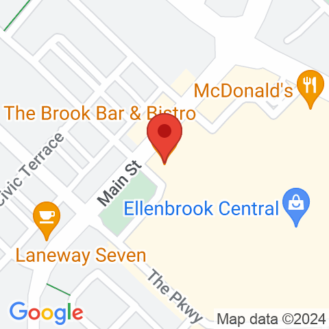 Map of The Brook Bar & Bistro
