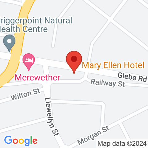 Map of Mary Ellen Hotel