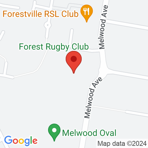 Map of Forest Rugby Club