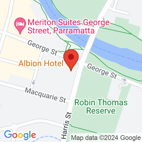 Map of Albion Hotel