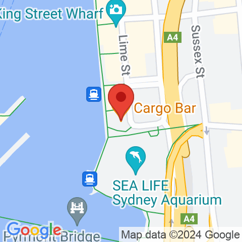 Map of Cargo Bar