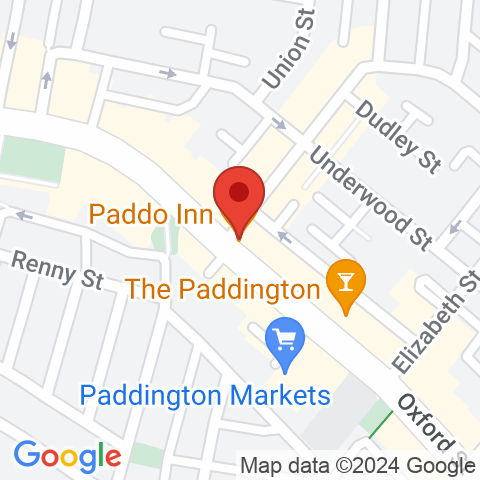 Map of Paddo Inn