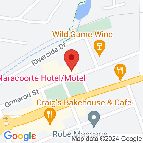 Map of Naracoorte Hotel/Motel