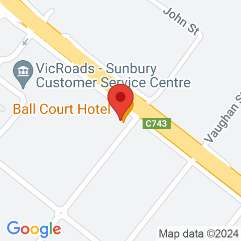 Map of Ball Court Hotel