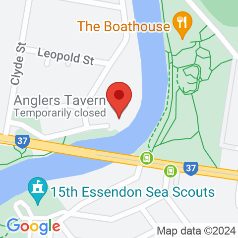 Map of Anglers Tavern
