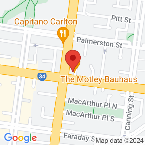 Map of The Motley Bauhaus