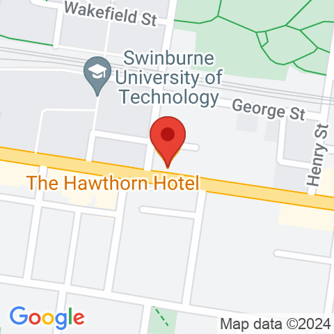 Map of The Hawthorn Hotel