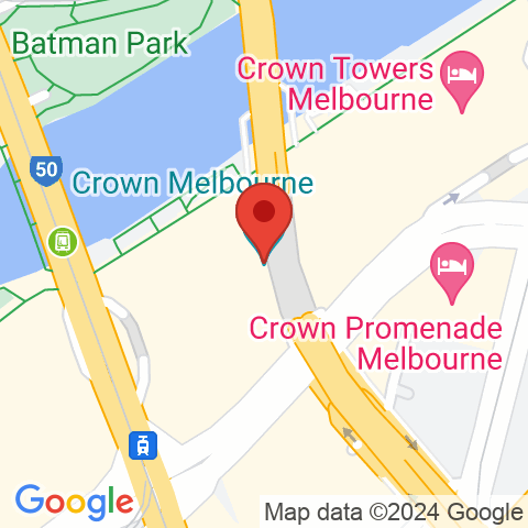 Map of Crown Melbourne