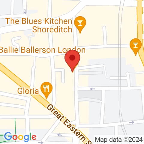 Map of Ballie Ballerson London