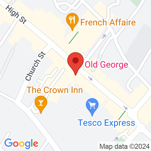 Map of Old George Hotel